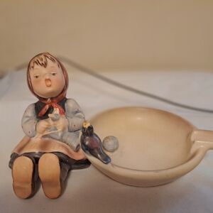 Goebel Hummel Rare TMK 2 Happy Pastime #62  Ashtray Excellent